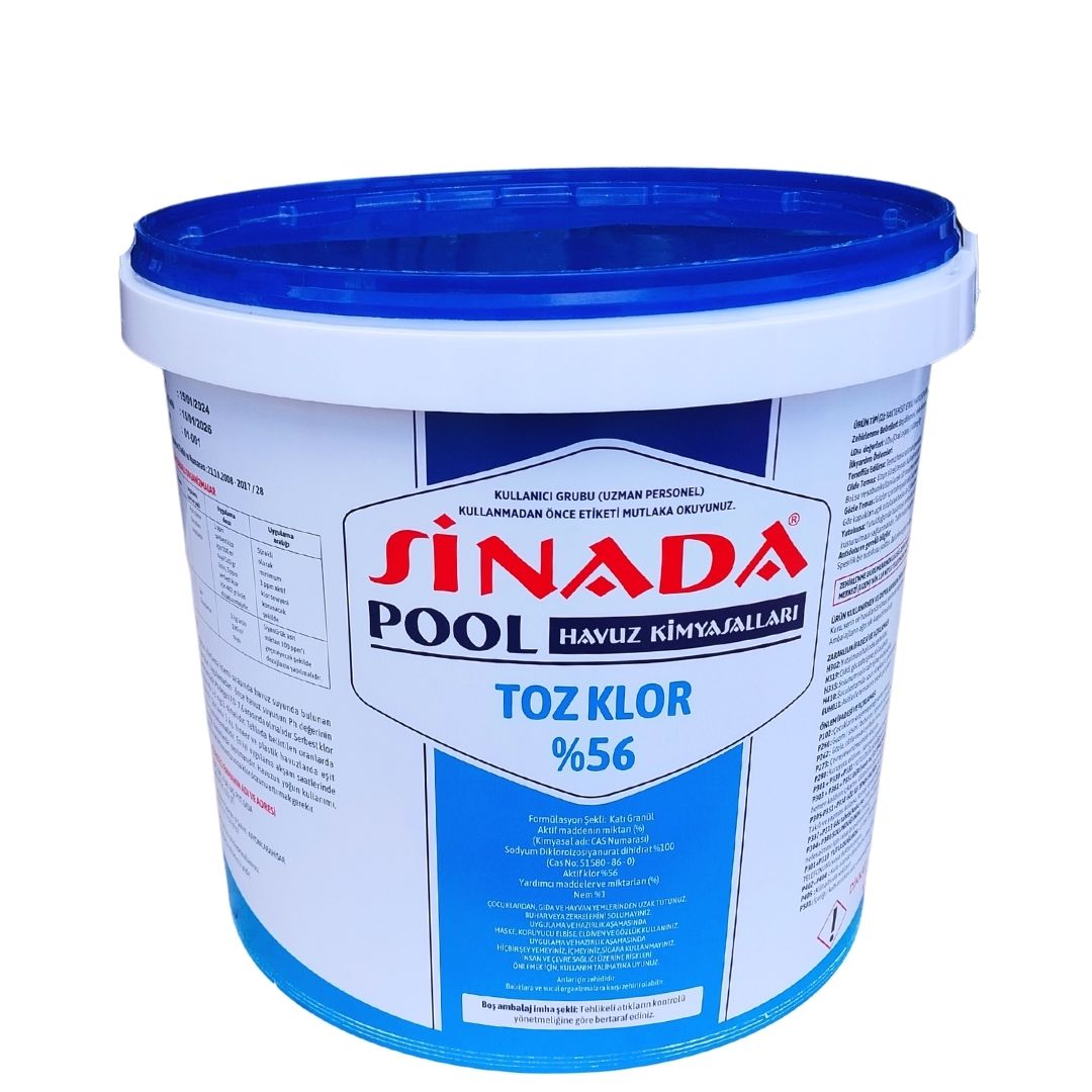 Sinada %56 Granül Toz Klor 10 kg