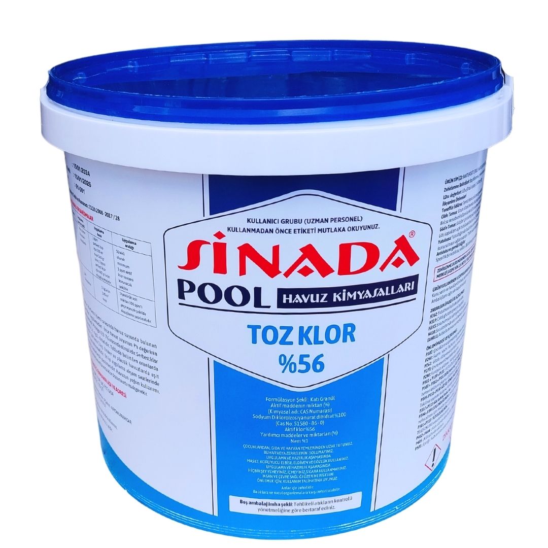 Sinada %56 Granül Toz Klor 25 kg