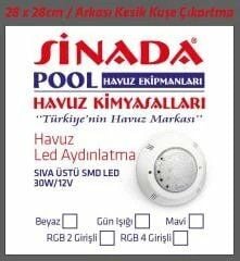 Gün Işığı Sıva Üstü Havuz Lamba Samsung Led