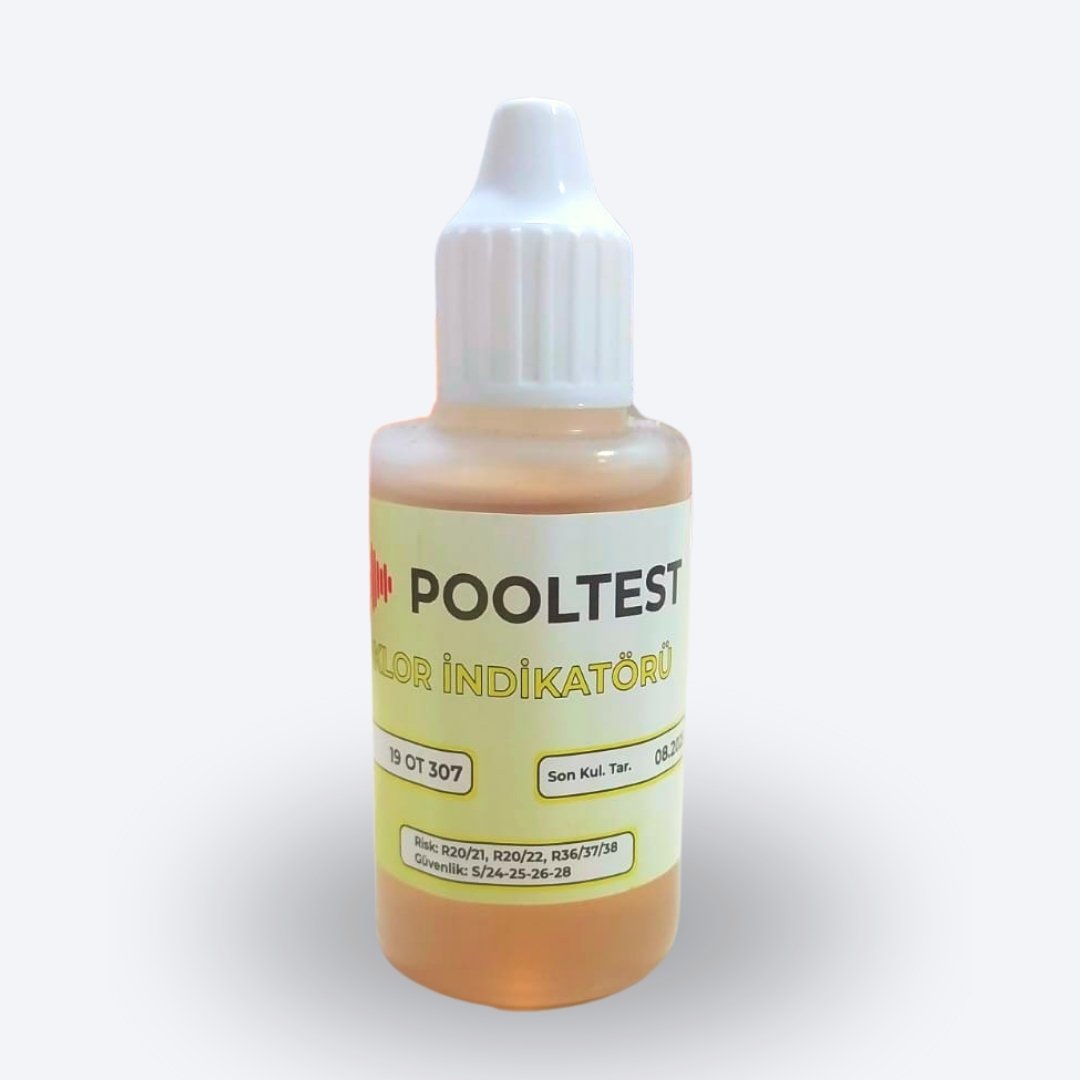 Havuz Klor Ölçüm Cihazı Sıvısı - Pooltest
