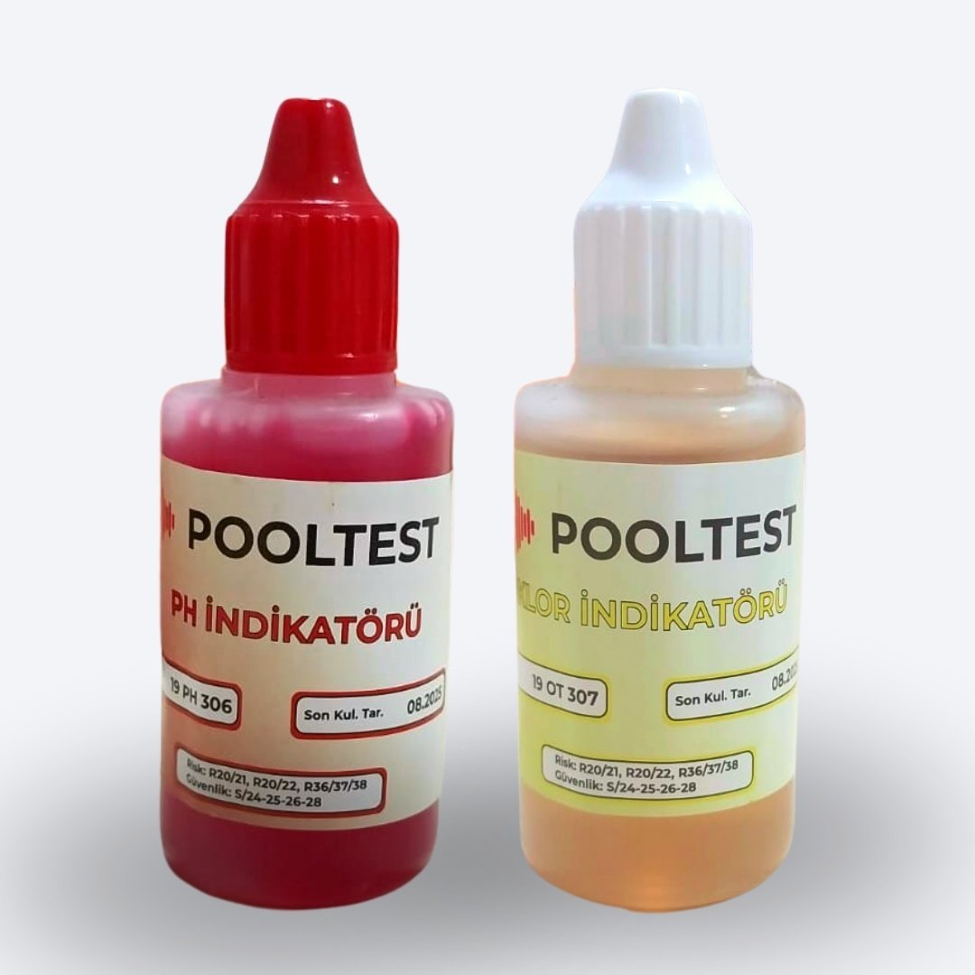 Havuz Klor ve pH Ölçüm Cihazı Sıvısı - Pooltest